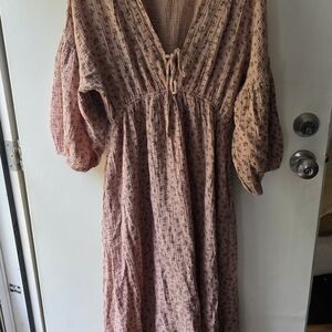 Neuflora Port Augusta Dress in dusty rose